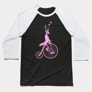 Gentleman on Bike Baseball T-Shirt